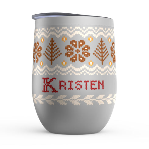 Autumnal Forest Stemless Wine Tumblers